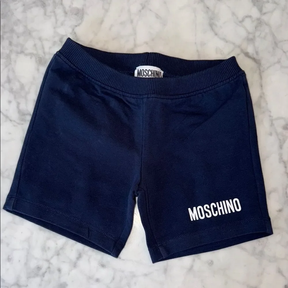 Moschino Dark Blue Casual Shorts 18/24M